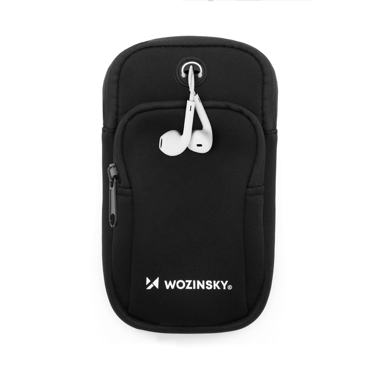 Wozinsky opaska na telefon do biegania armband czarna WABBK1 - Wozinsky.com